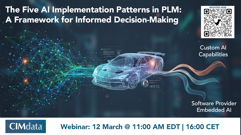 20260217_ CIMdata to Host a Webinar Introducing a Framework for Understanding AI Implementations in PLM
